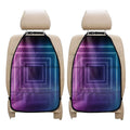 Pink And Teal Tunnel Lights Print Car Seat Organizers
