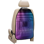 Pink And Teal Tunnel Lights Print Car Seat Organizers