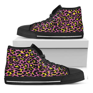 leopard print nike high tops