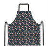 Pink Axolotl Pattern Print Apron