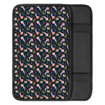 Pink Axolotl Pattern Print Car Center Console Cover