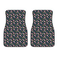 Pink Axolotl Pattern Print Front Car Floor Mats