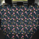 Pink Axolotl Pattern Print Pet Car Back Seat Cover