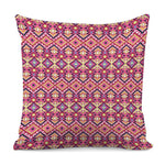 Pink Aztec Geometric Ethnic Pattern Print Pillow Cover
