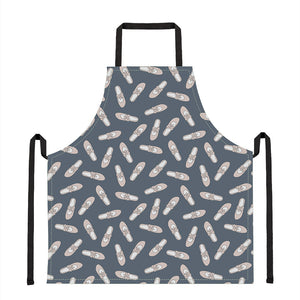 Pink Ballet Shoes Pattern Print Apron