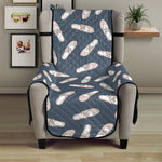 Pink Ballet Shoes Pattern Print Armchair Protector