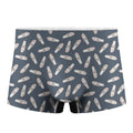 Pink Ballet Shoes Pattern Print Men's Boxer Briefs