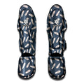 Pink Ballet Shoes Pattern Print Muay Thai Shin Guards