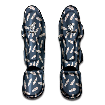 Pink Ballet Shoes Pattern Print Muay Thai Shin Guard