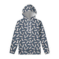Pink Ballet Shoes Pattern Print Pullover Hoodie