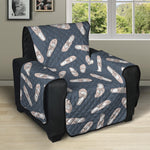 Pink Ballet Shoes Pattern Print Recliner Protector