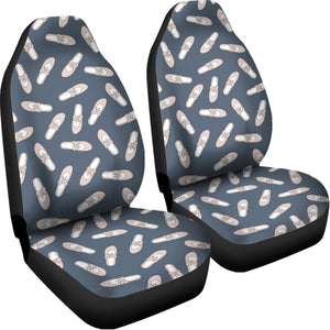 Pink Ballet Shoes Pattern Print Universal Fit Car Seat Covers