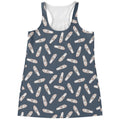 Pink Ballet Shoes Pattern Print Women's Racerback Tank Top