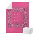 Pink Bandana Blanket