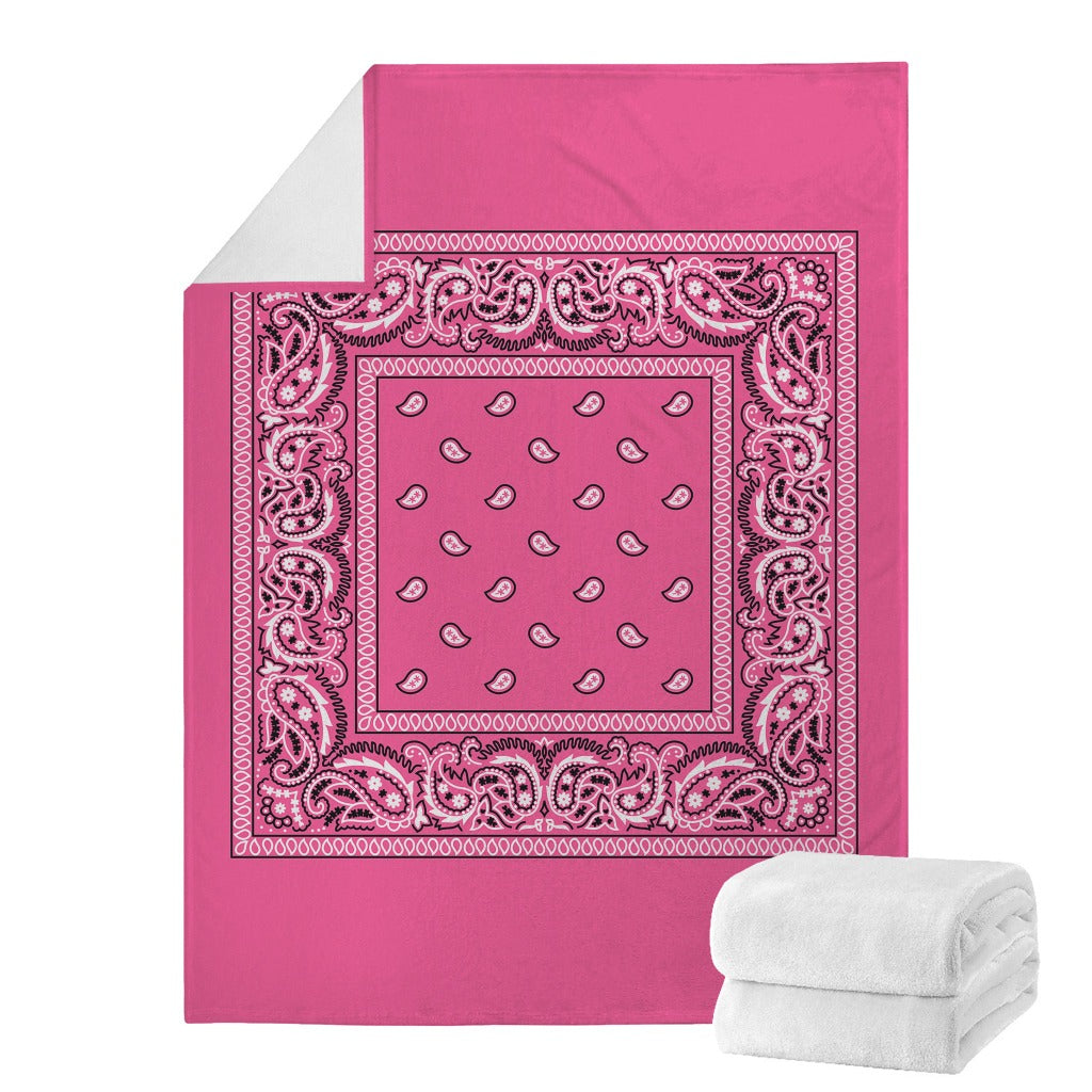 Pink Bandana Blanket