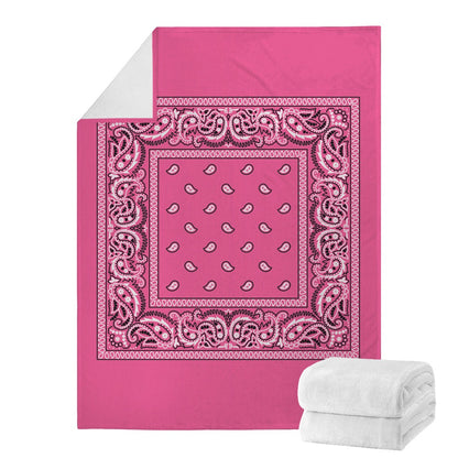 Pink Bandana Blanket