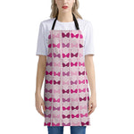 Pink Bra Breast Cancer Pattern Print Apron