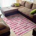 Pink Bra Breast Cancer Pattern Print Floor Mat