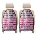 Pink Bra Breast Cancer Pattern Print Car Seat Organizers