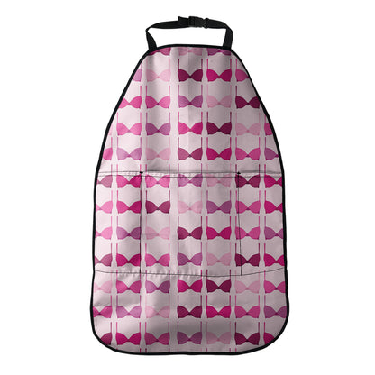 Pink Bra Breast Cancer Pattern Print Car Seat Organizers