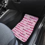 Pink Bra Breast Cancer Pattern Print Front Car Floor Mats