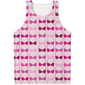 Pink Bra Breast Cancer Pattern Print Men's Tank Top