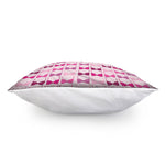 Pink Bra Breast Cancer Pattern Print Pillow Cover