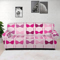 Pink Bra Breast Cancer Pattern Print Sofa Cover