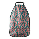 Pink Cactus Pattern Print Car Seat Organizers