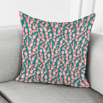 Pink Cactus Pattern Print Pillow Cover