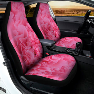 Pink Carnation Flower Print Universal Fit Car Seat Covers