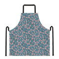 Pink Cherry Blossom Pattern Print Apron