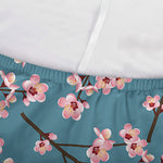 Pink Cherry Blossom Pattern Print Sofa Cover