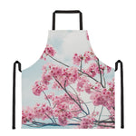 Pink Cherry Blossom Print Apron