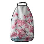 Pink Cherry Blossom Print Car Seat Organizers