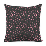 Pink Cherry Pattern Print Pillow Cover