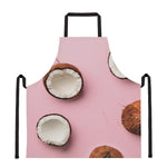 Pink Coconut Pattern Print Apron