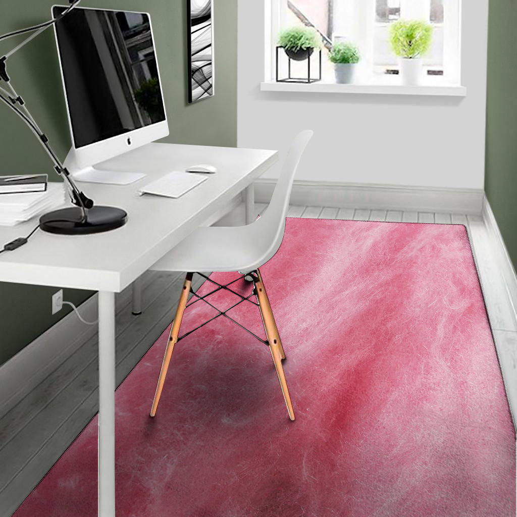 Pink Cotton Candy Print Area Rug