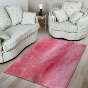 Pink Cotton Candy Print Area Rug