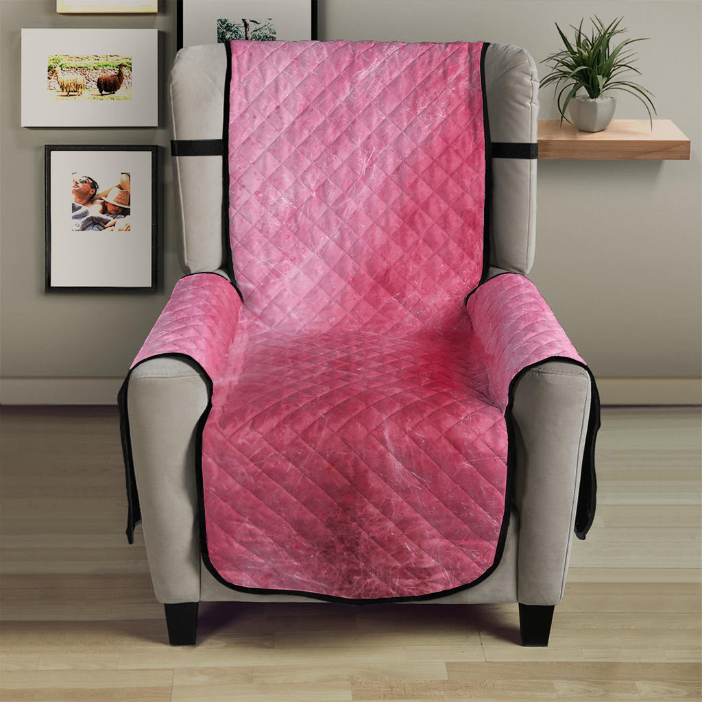 Pink Cotton Candy Print Armchair Protector