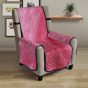 Pink Cotton Candy Print Armchair Protector