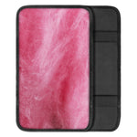 Pink Cotton Candy Print Car Center Console Cover