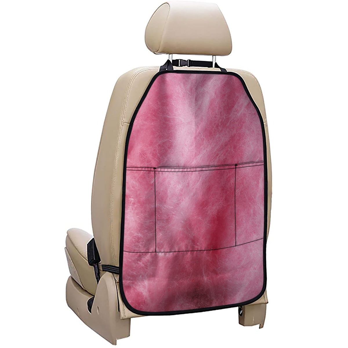 Pink Cotton Candy Print Car Seat Organizers