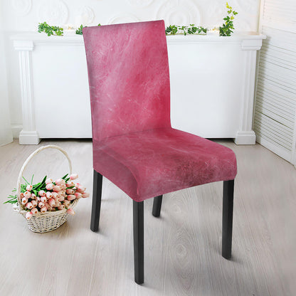Pink Cotton Candy Print Dining Chair Slipcover