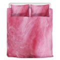 Pink Cotton Candy Print Duvet Cover Bedding Set