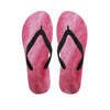 Pink Cotton Candy Print Flip Flops