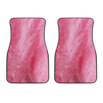 Pink Cotton Candy Print Front Car Floor Mats