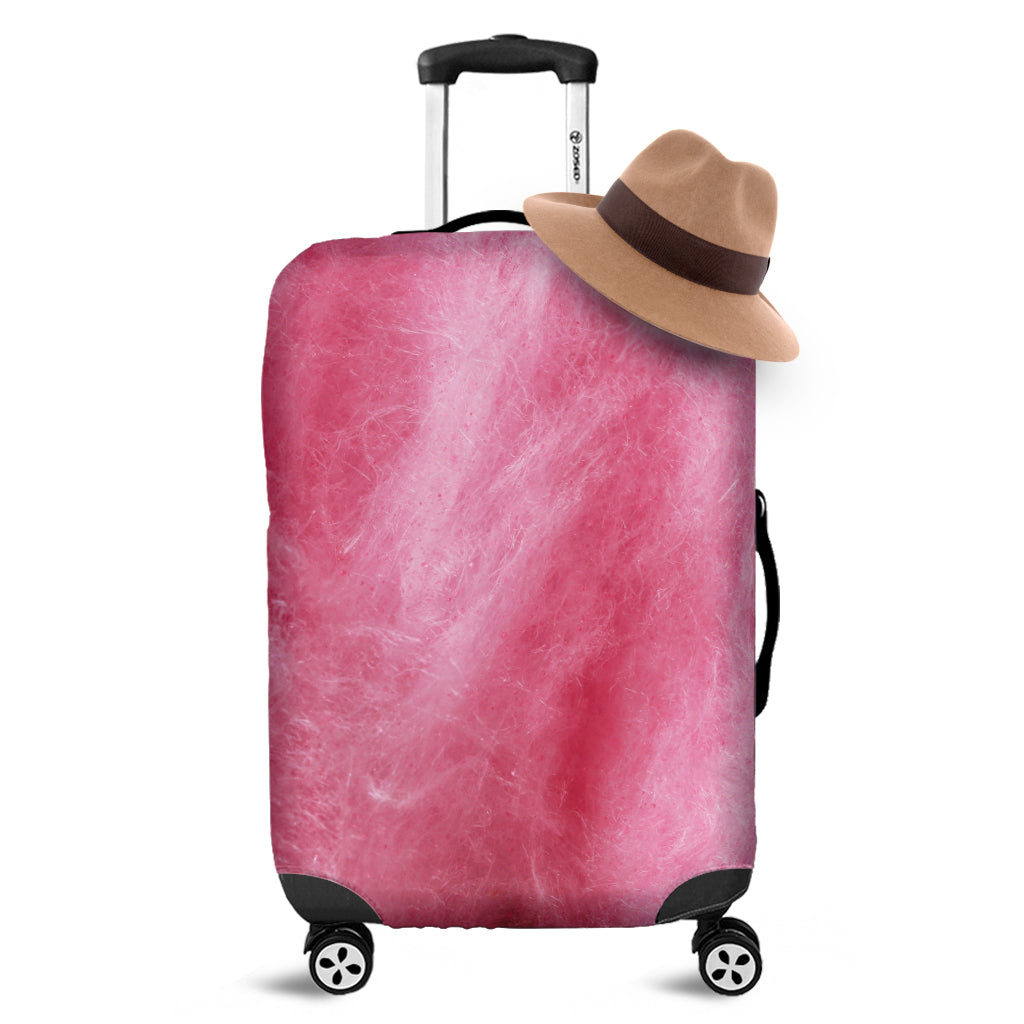 Pink Cotton Candy Print Luggage Cover