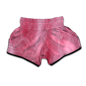 Pink Cotton Candy Print Muay Thai Boxing Shorts