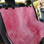 Pink Cotton Candy Print Pet Car Back Seat Cover